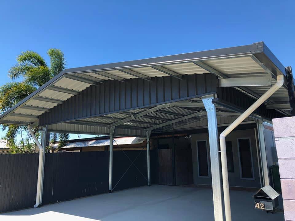 Gable Carport Overhang